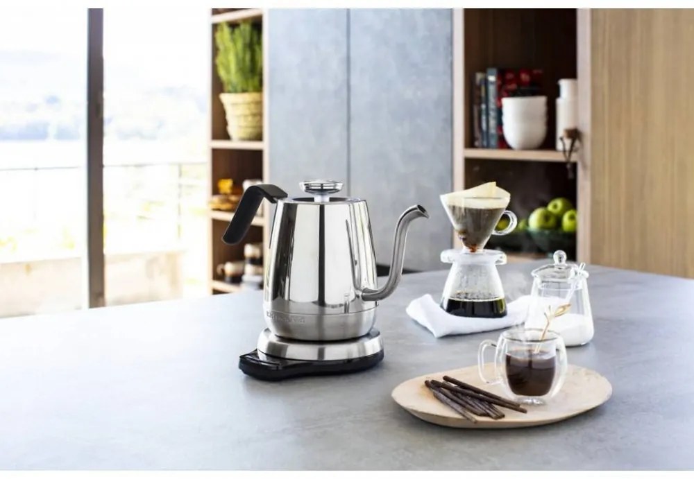 Digitálna rýchlovarná kanvica KitchenAid Digital Precision, 5KEK1032ESS