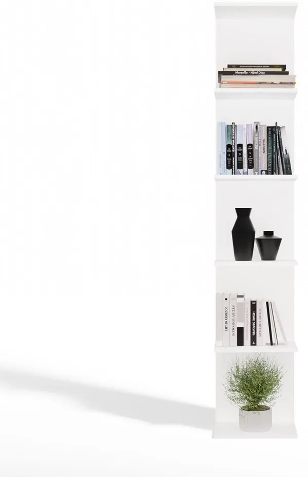 Regál FRAME 180 cm bílý