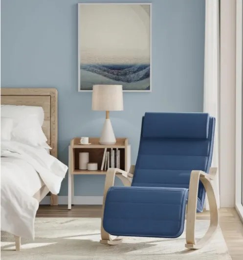 Hojdacie kreslo SONGMICS LYY010Q01 - modré