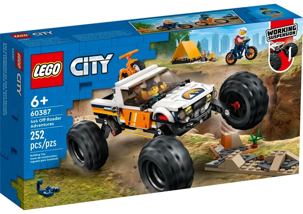 LEGO Dobrodružstvá s terénnym autom 4 x 4
