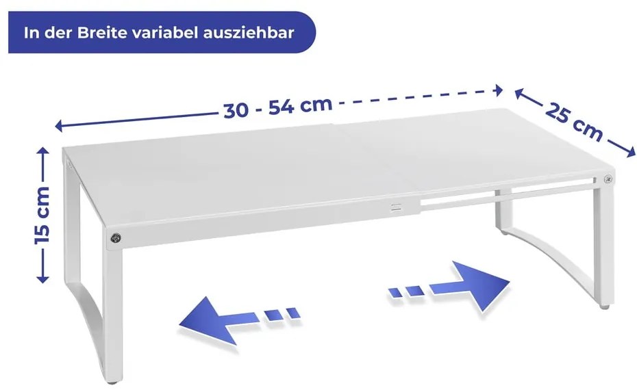 Kovová prídavná polička - Maximex