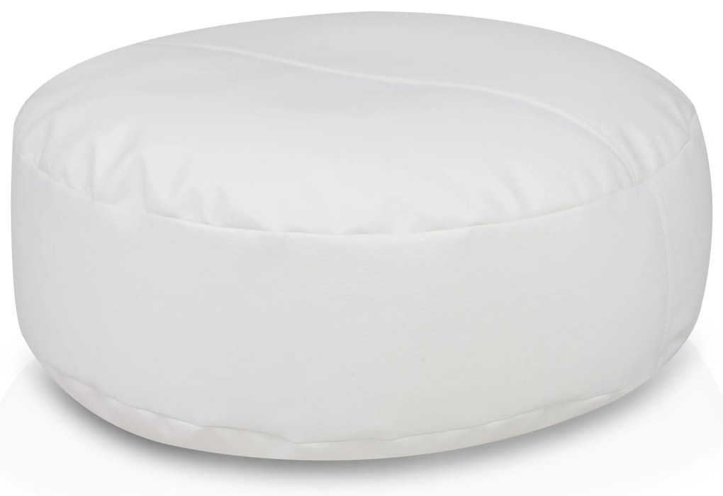 INTERMEDIC SK - Sedací vak 47x15 cm z ekokože | podnožka, podsedák, doplnkové sedenie Farba: E10 - Modrá svetlá (Ekokoža)