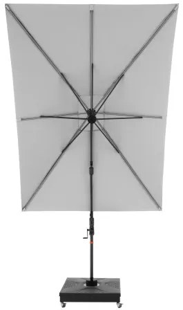 Doppler myZone 220 x 300 cm LED -  záhradný naklápací bočný slnečník : Barvy slunečníků - 827