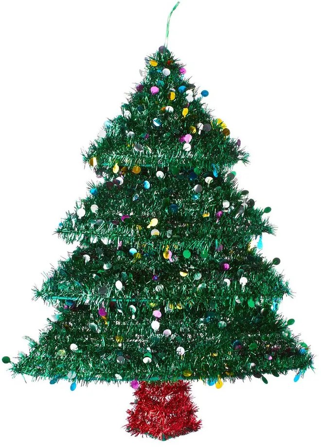 X-MAS Stromček pozlátený 57 cm - zelená