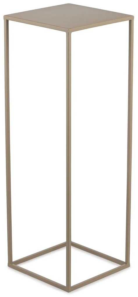 STOJAN NA KVETINÁČ SIMPLE 70X24X24 CM BÉŽOVÁ