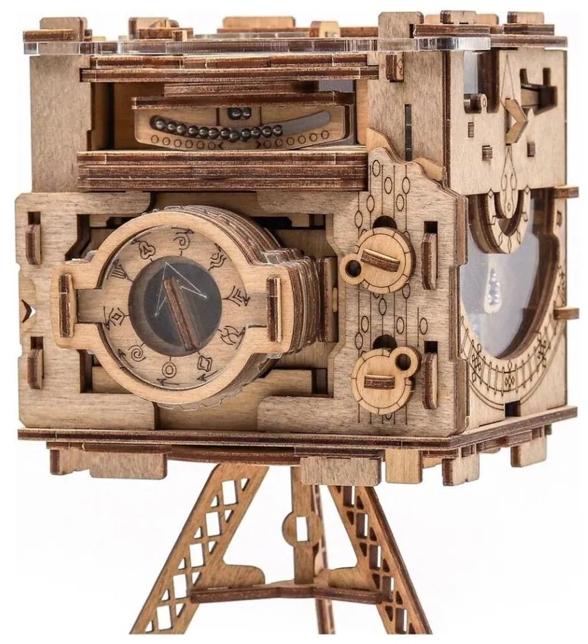 iDventure - Drevený hlavolam Úniková miestnosť Sherlock's Camera