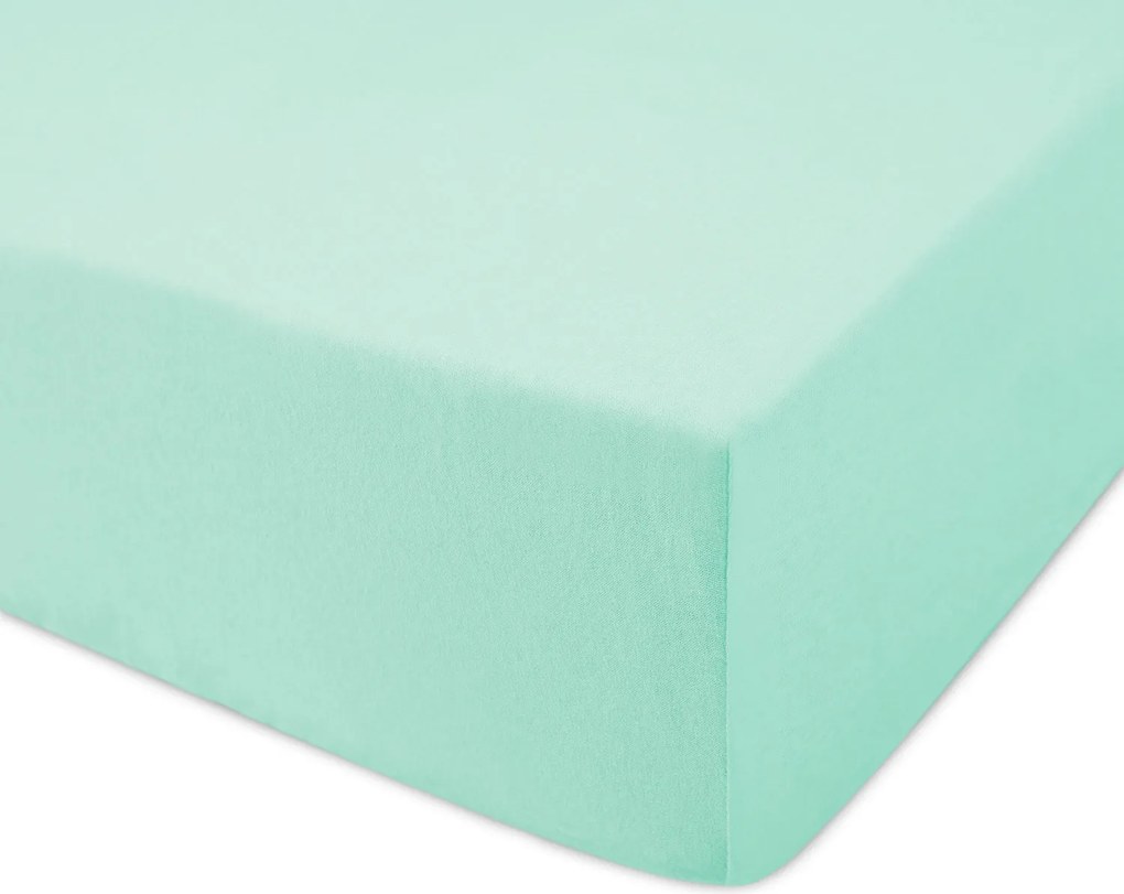 JERSEY PRESTIERADLO 039 90X200 CM MENTOLOVÉ