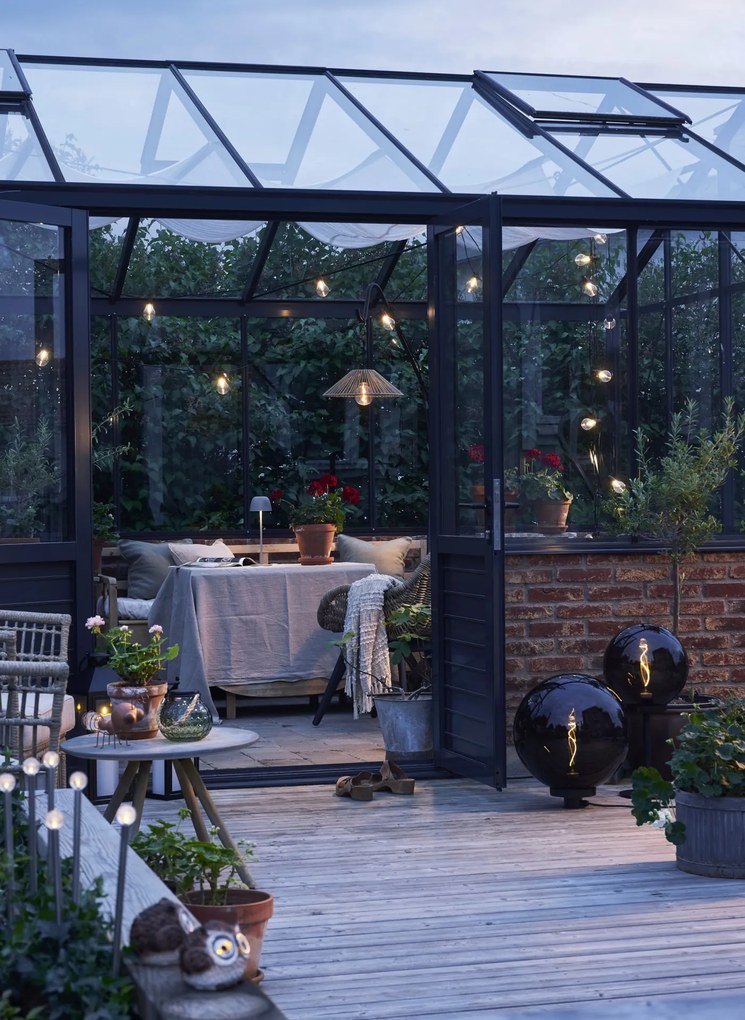 STAR TRADING Solárny lampášik Dotte