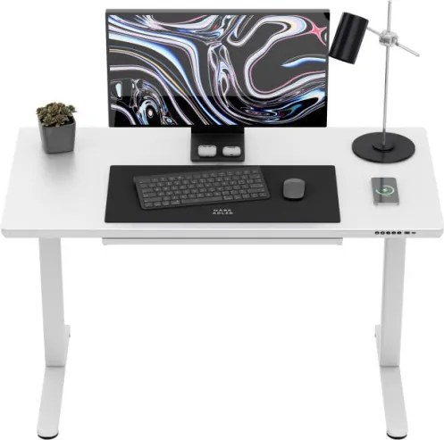 Elektrický výškovo nastaviteľný stôl Mark Adler Leader 8.5 biely