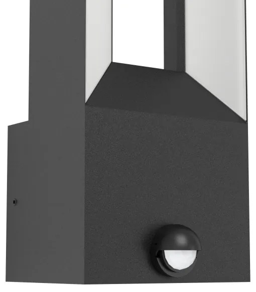 Eglo 98726 - LED Vonkajšie svietidlo so senzorom RIFORANO 2xLED/5W/230V IP44