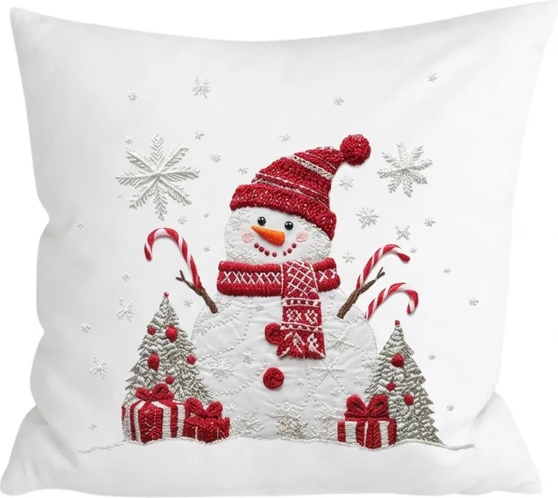 3D obliečka na vankúš z mikrovlákna CANDY FROST 45x45 cm, farebný
