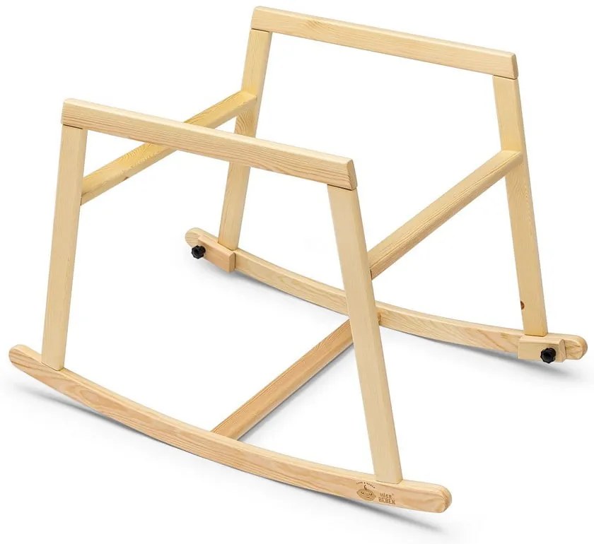 Biela/prírodná kolíska Hier – Kalune Design