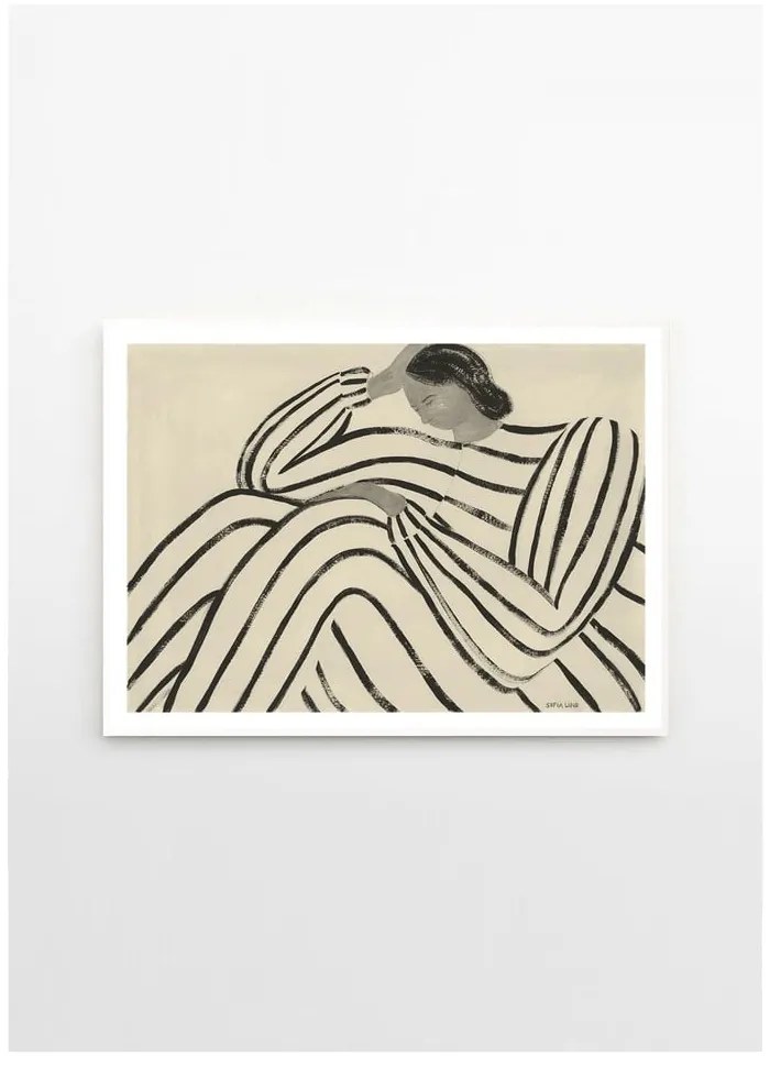 Plagát 70x50 cm Waiting – Sofia Lind – The Poster Club