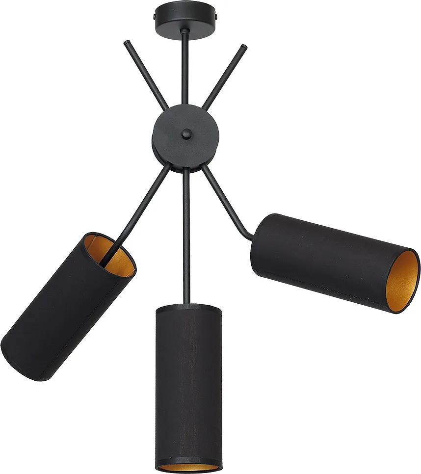 TUTTO | čierna stropná dizajnová lampa Farba: Čierna