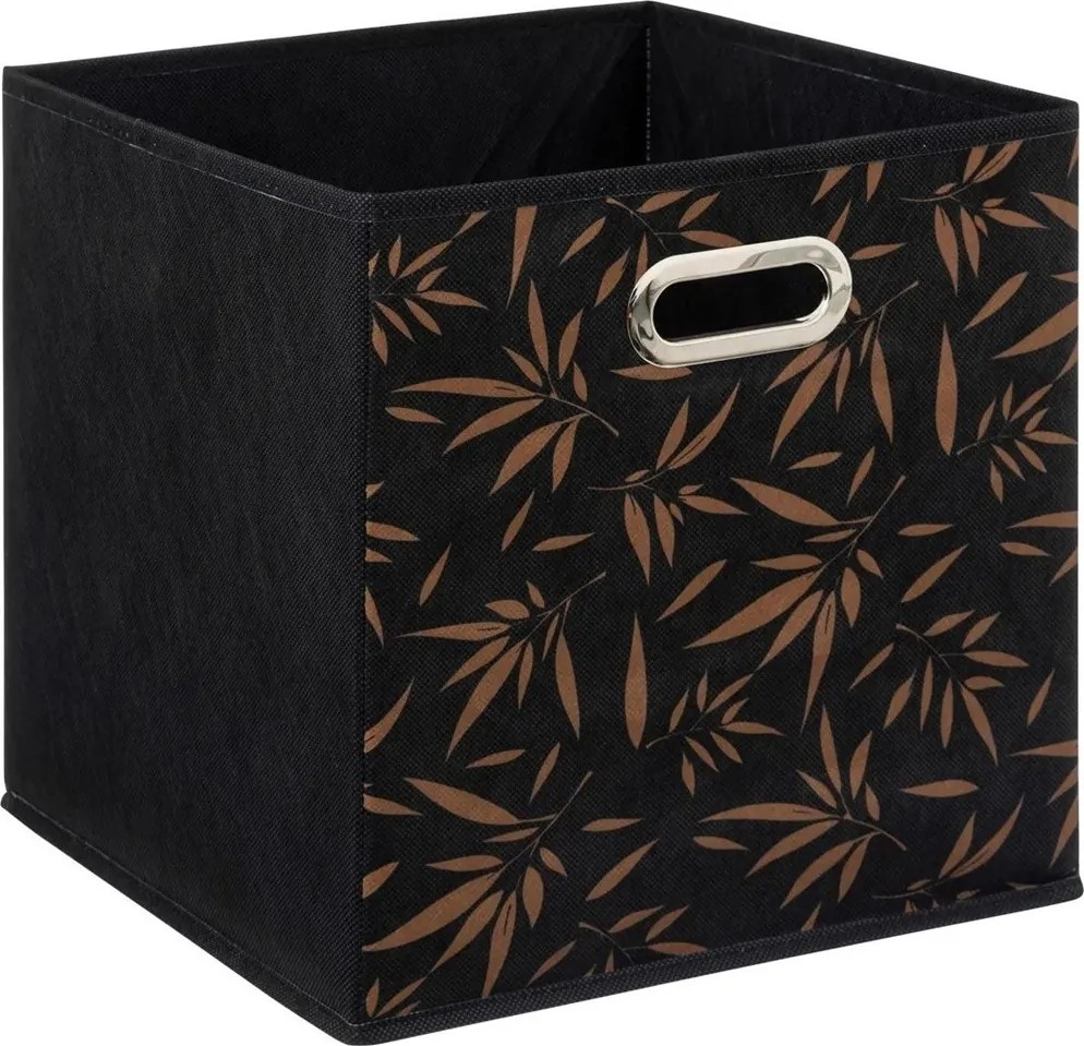 Úložný box HARMONY 31x31 cm černý