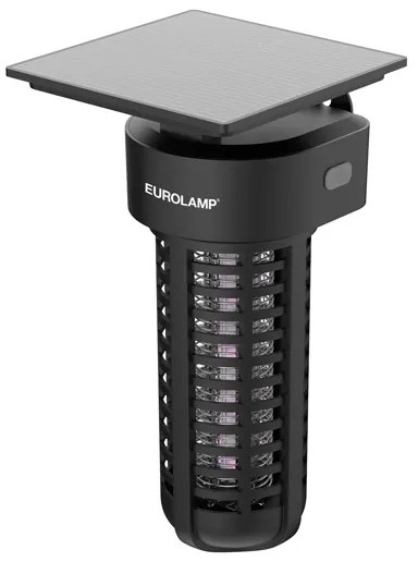 LED Solárny lapač hmyzu LED/4W/3,7V 1800 mAh IPX4 20 m²