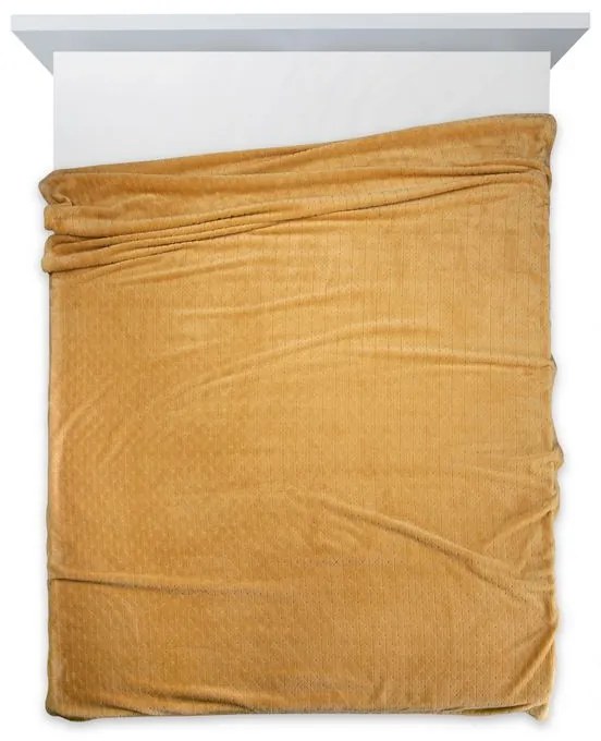 Dekorstudio Deka CINDY4 v zlatej farbe Rozmer deky: 70x160cm