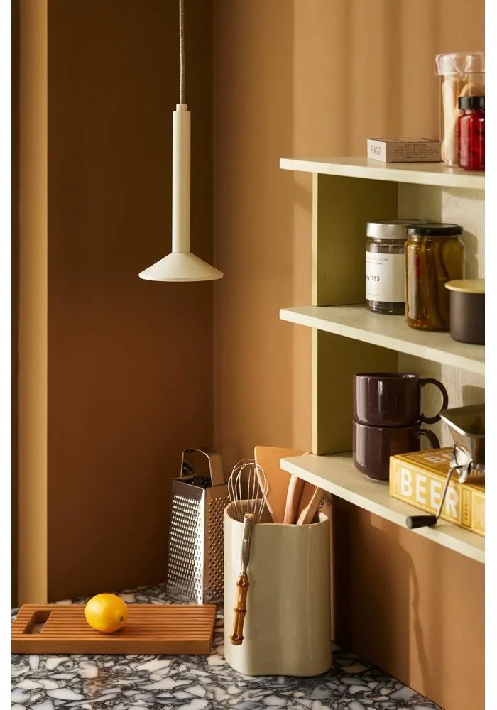 Žlto-sivá poschodová polica 50 cm Pep – Hübsch