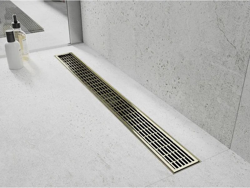 Mexen M33 kryt na nerezový žľab 80 cm, zlatá, 1533080