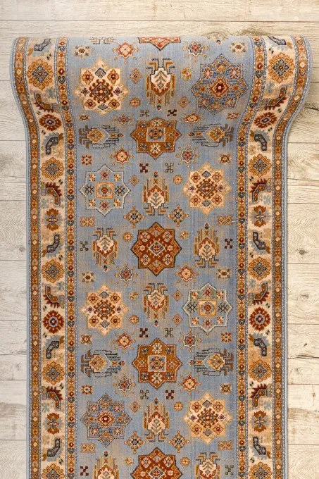 Behúň KESHAN 7683/53544 rám / orientálny, modrý / béžový