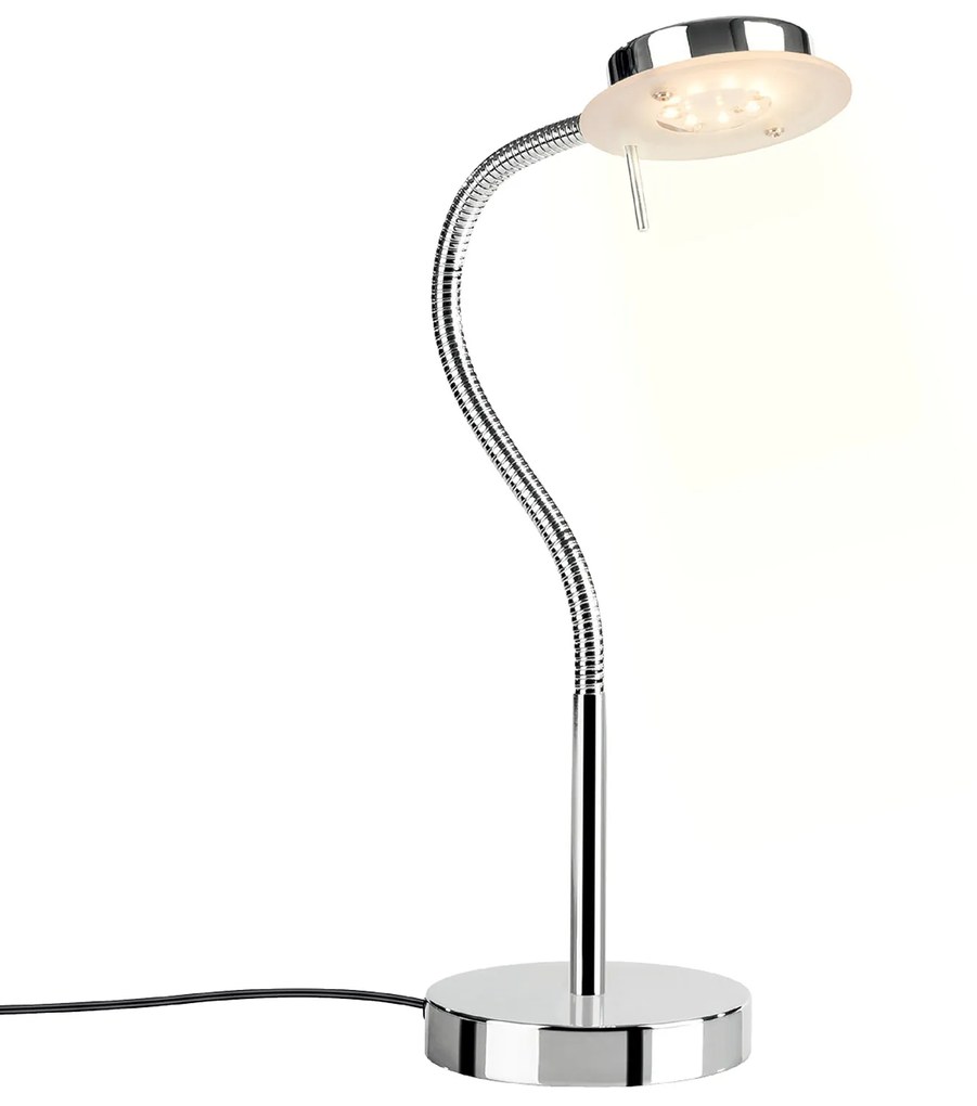 ITALUX Flexibilná stolová LED lampa SERGIO