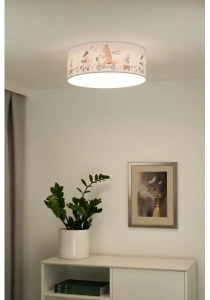 Duolla - LED Detské stropné svietidlo CORTINA LED/26W/230V pr. 40 cm 4000K