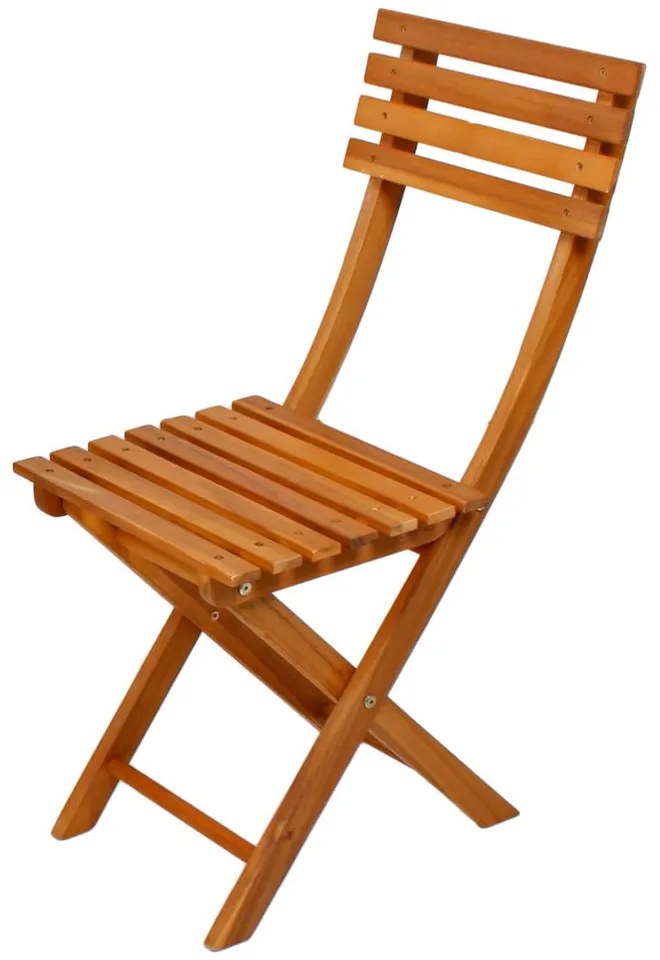 Drevená záhradná stolička v prírodnej farbe Alameda – Garden Pleasure