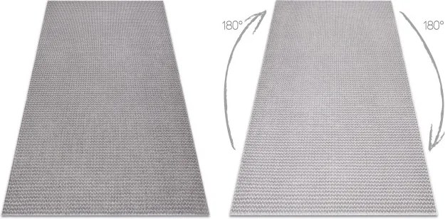 Koberec AURA E9787 sivý