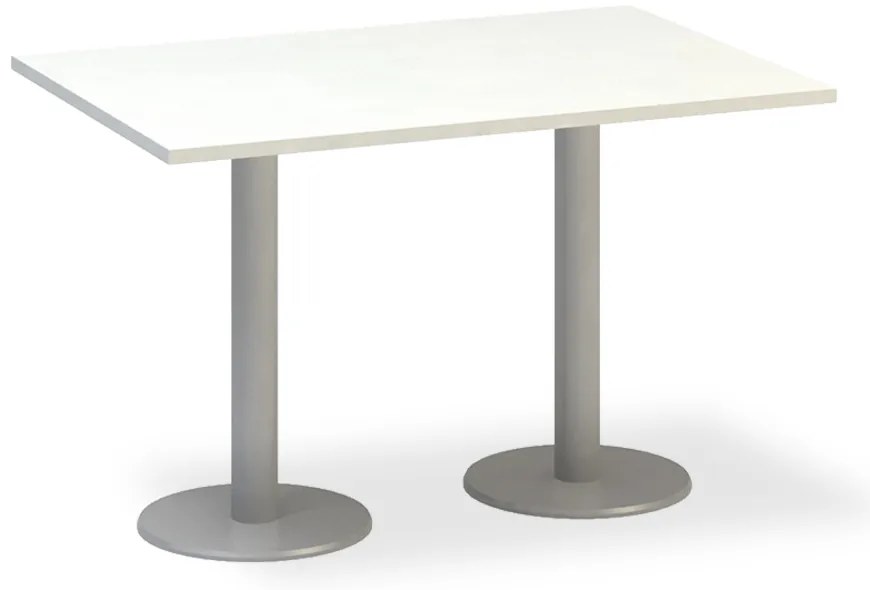 Konferenčný stôl ProOffice 80 x 120 x 74,2 cm, biela