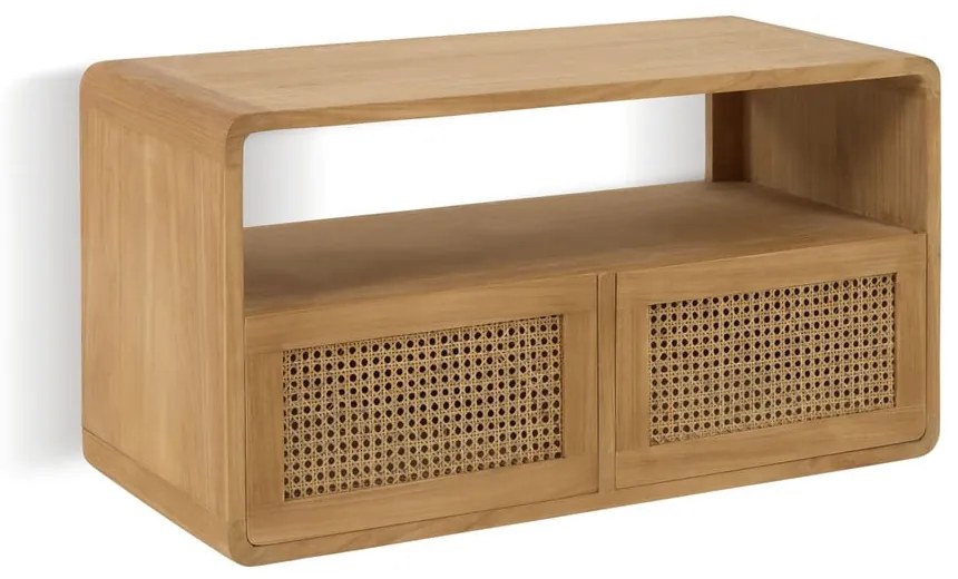 Skrinka pod umývadlo z tíkového dreva Kave Home Sabiela