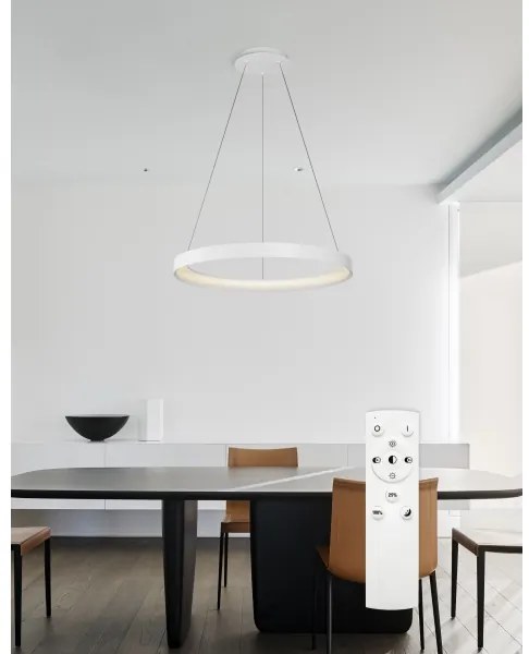 Top Light-LED St. luster na lanku ORBIT LED/40W/230V 3000-6500K pr. 50 cm biela+DO