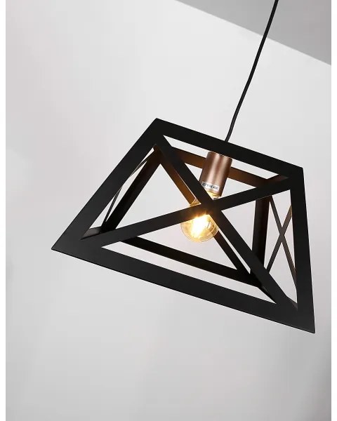 Luster na lanku ORIGAMI 1xE27/40W/230V