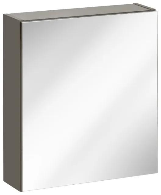 Comad Kúpeľňová skrinka so zrkadlom Twist 840 grafit