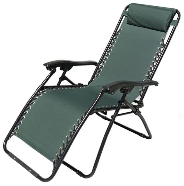 Rojaplast OXFORD 2320 Záhradné kreslo tmavo zelené