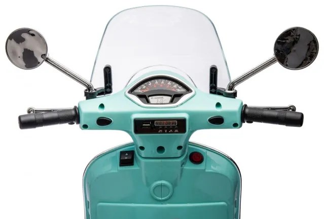 Elektrický skúter Vespa GTS Super mätový