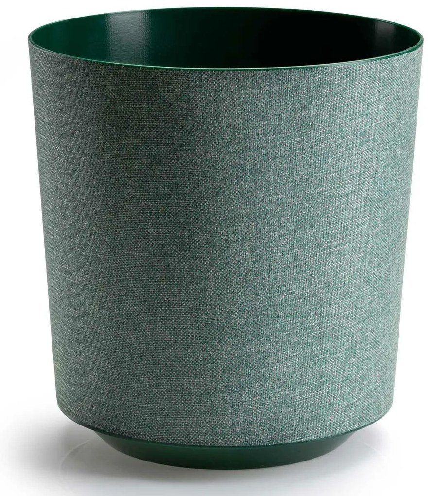 PLASTOVÝ KVETINÁČ ALOE TX 25,5X27 CM TMAVOZELENÁ