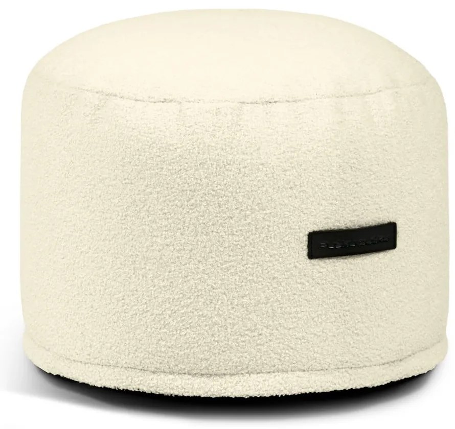 Svetlosivý sedací vak z textílie buklé Mini – SLOWDOWN