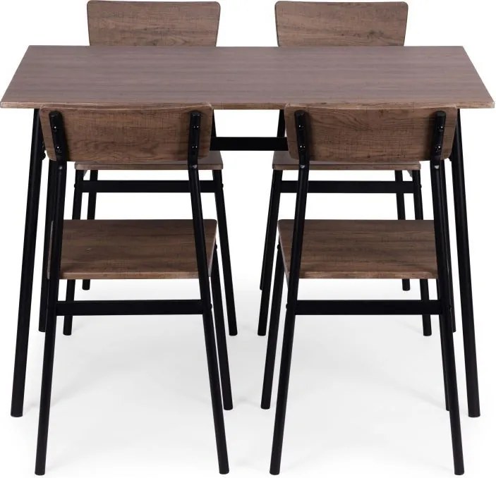 Sada nábytku do jedálne, kuchyne, stôl, 4 stoličky MALMO