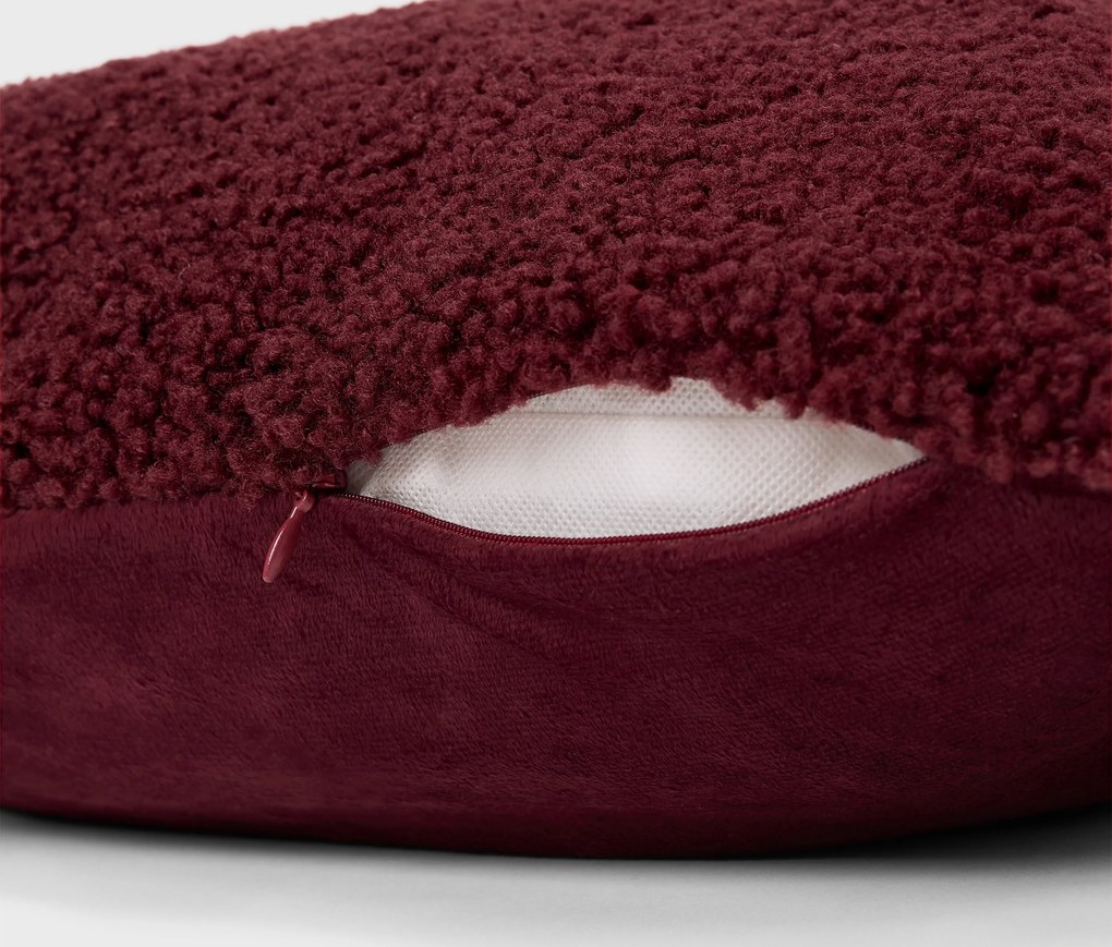 Plyšový dekoračný poťah na vankúš