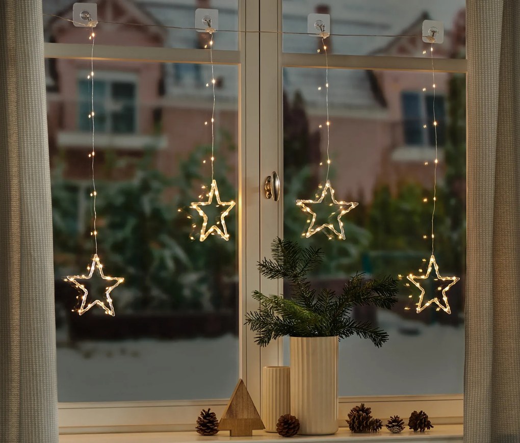 Svetelný záves s LED