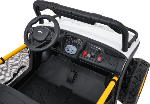Elektrické autíčko Buggy UTV SPEED biele