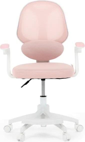 Detská otočná stolička ružová KA-W8008 PINK