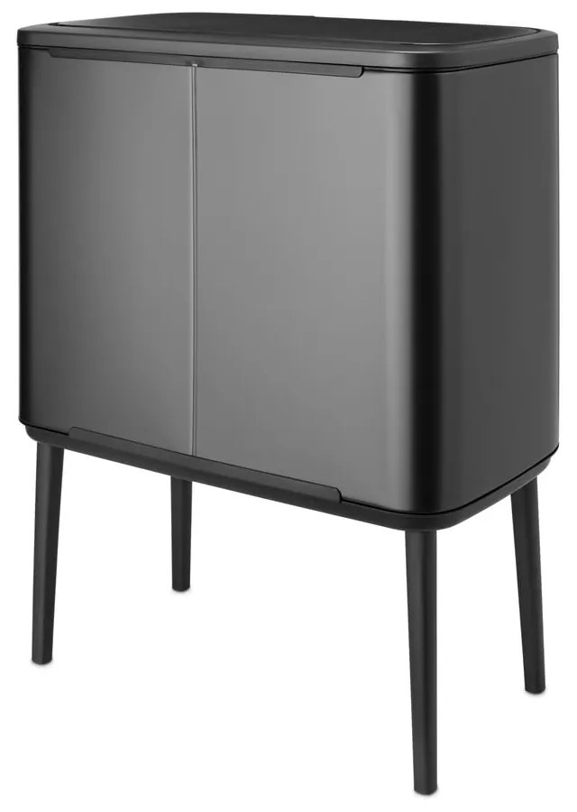 Tmavosivý dotykový oceľový odpadkový kôš 36 l Bo Touch Bin – Brabantia
