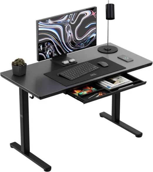 Elektrický výškovo nastaviteľný stôl Mark Adler Leader 8.5 čierny