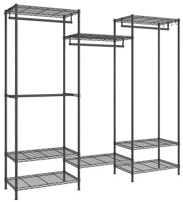 Otvorená šatníková skriňa LGR431B01