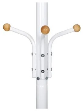 Vešiak na oblečenie Ugari biely