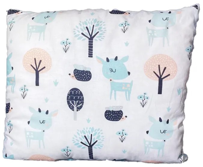 INTERMEDIC SK Vankúšik ZOO/minky modrá 40x30 cm