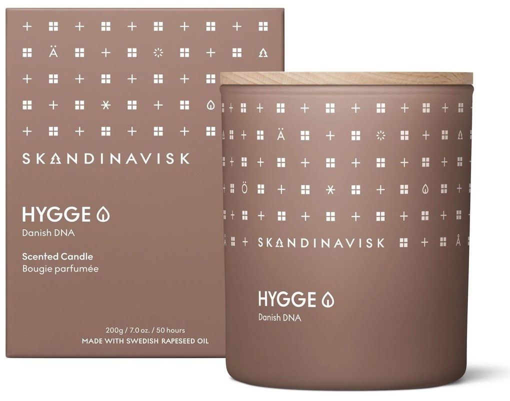 SKANDINAVISK Vonná sviečka HYGGE (útulno) 200 g