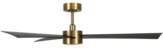 Lucci air 21610549- LED Stmievateľný ventilátor CLIMATE 12W/230V wenge/zlatá + DO