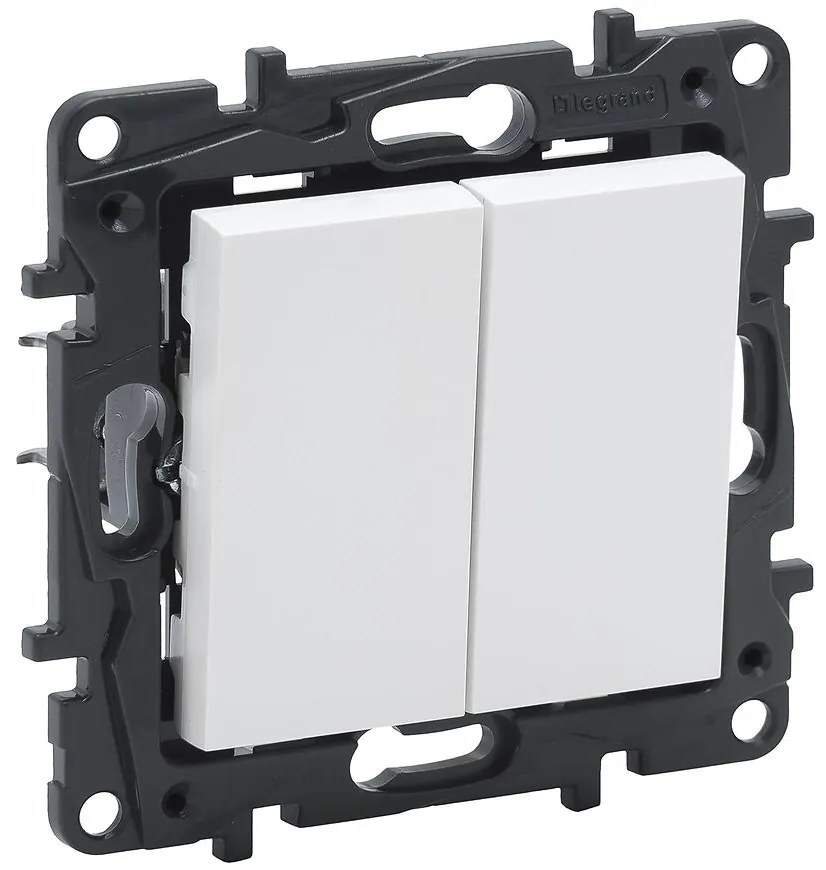 Dvojpólový vypínač 863105 biely